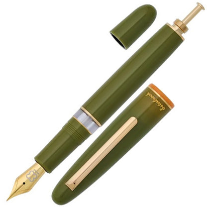Pióro wieczne Esterbrook Estie | Quirky Leaf Gold Trim Piston
