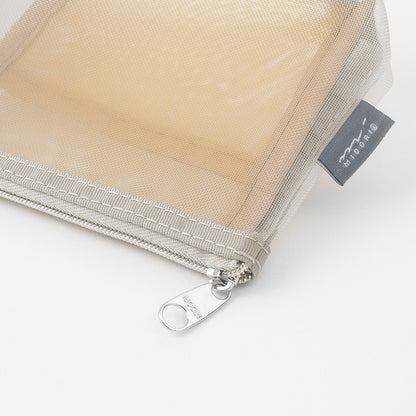 Midori Pen & Tool Pouch Mesh with Gusset | Grey