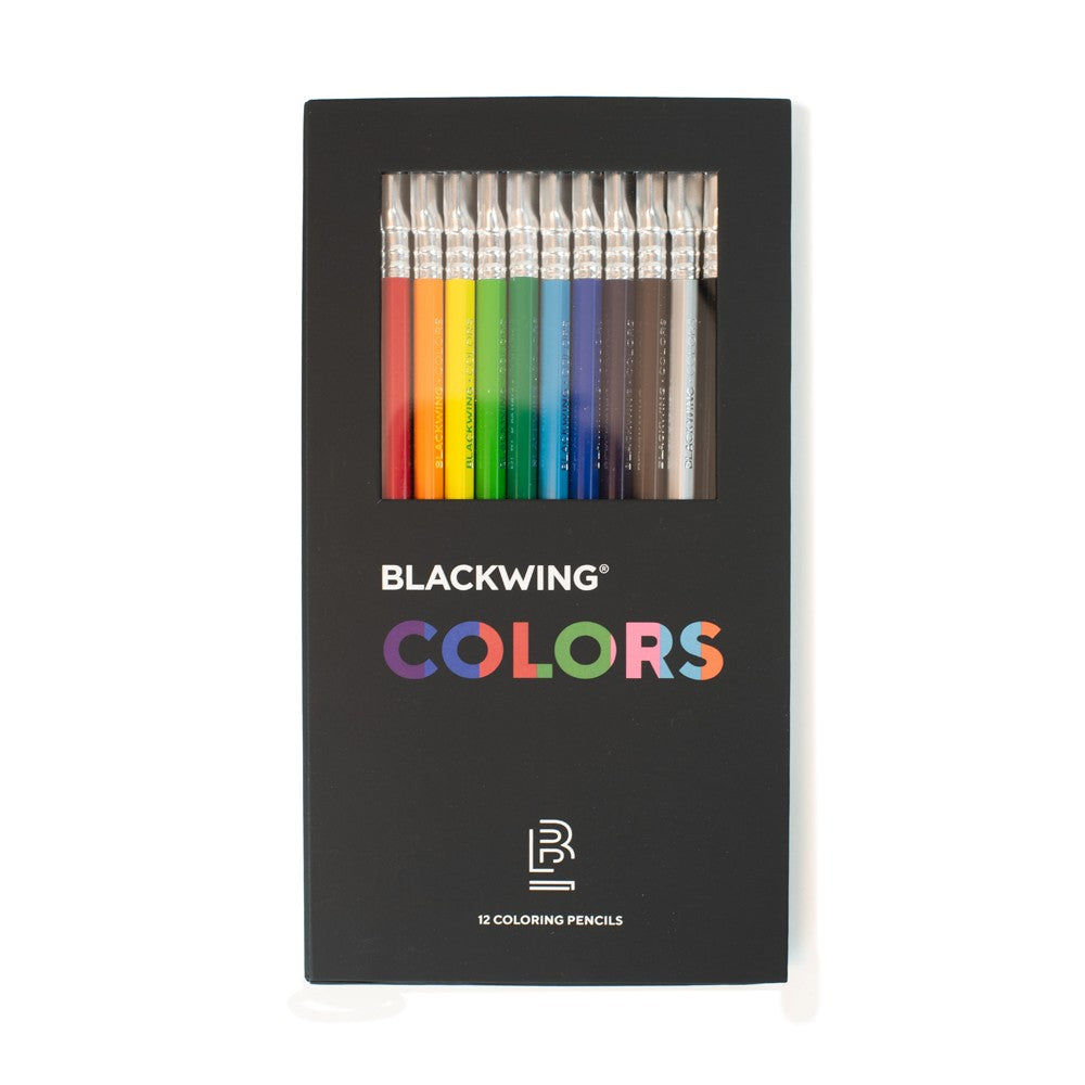 Zestaw 12 Kolorowych kredek BLACKWING Colors