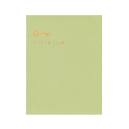 Midori 3-Year Diary Gate Mini | Beige