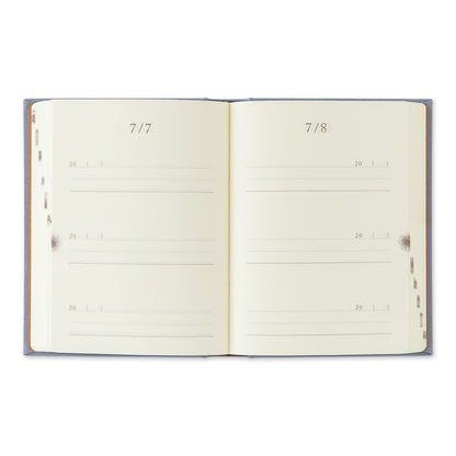 Midori 3-Year Diary Gate Mini | Blue-Purple
