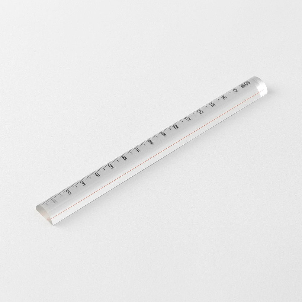 Midori Magnifying Ruler 15 cm | Clear