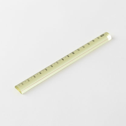 Midori 15 cm Magnifying Ruler | Yellow