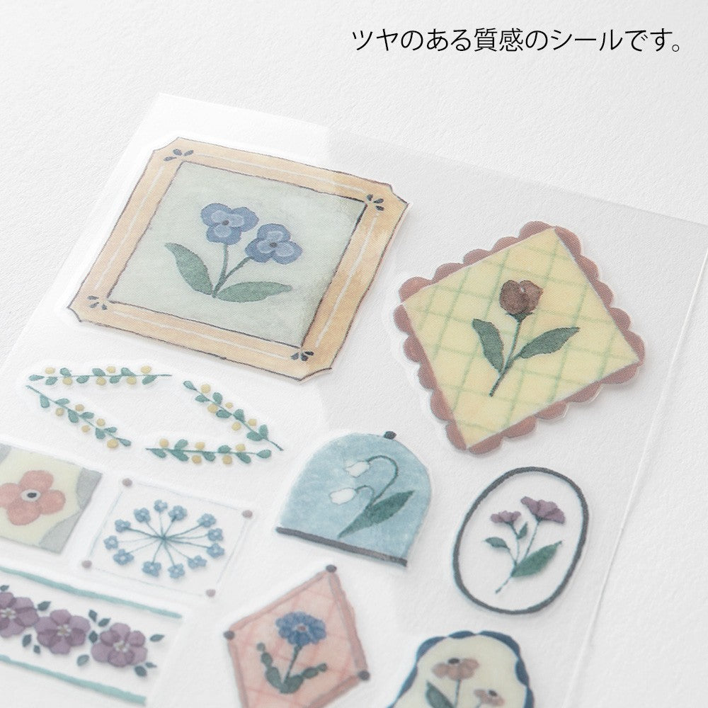 Midori Decorative Transfer Stickers | Flowers