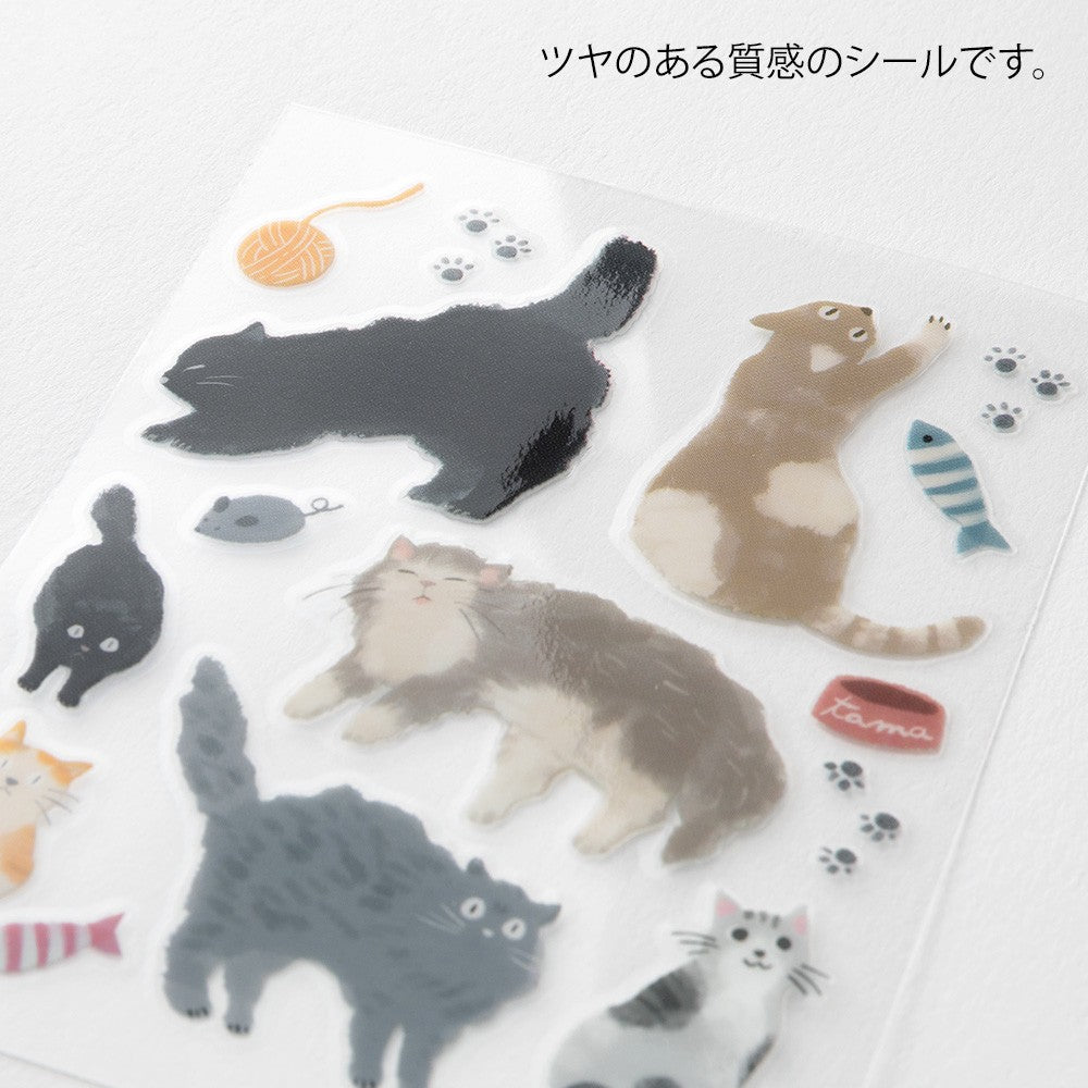 Midori Decorative Transfer Stickers | Kittens