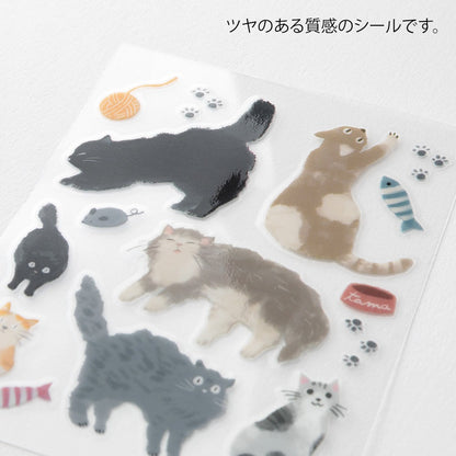 Midori Decorative Transfer Stickers | Kittens