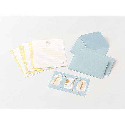 Papeteria Midori Mini Letter Set with Stickers | 935 Chomiki