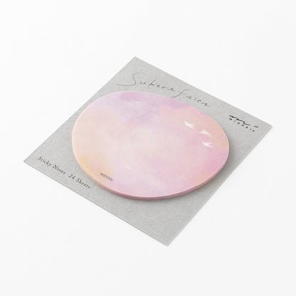 Midori Sakura Fusen Sticky Notes Sunset