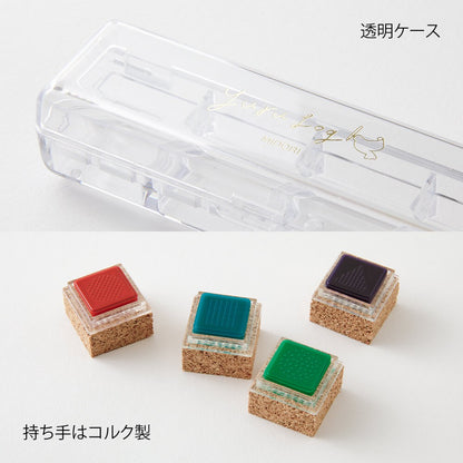 Pieczątki Yuru Log Pre-inked Stamp Geometry