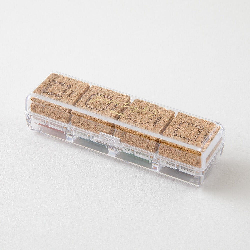 Pieczątki Midori Yuru Log Pre-inked Stamp Frame
