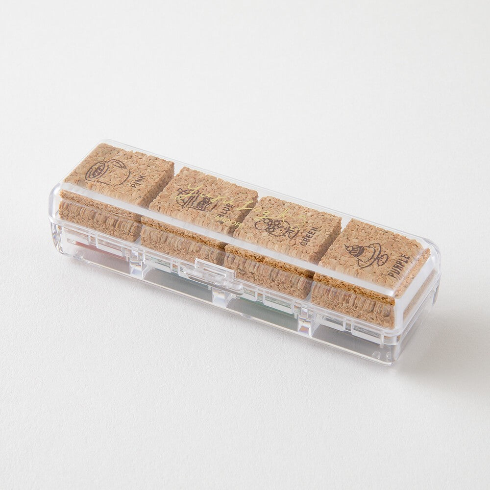 Pieczątki Midori Yuru Log Pre-inked Stamp Cafe