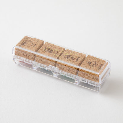 Pieczątki Midori Yuru Log Pre-inked Stamp Cafe