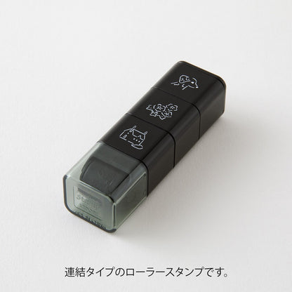 Midori Paintable Stamp Roller Dog & Landscape