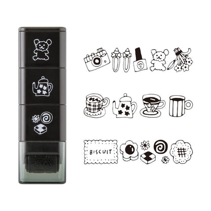 Midori Paintable Stamp Roller Motif