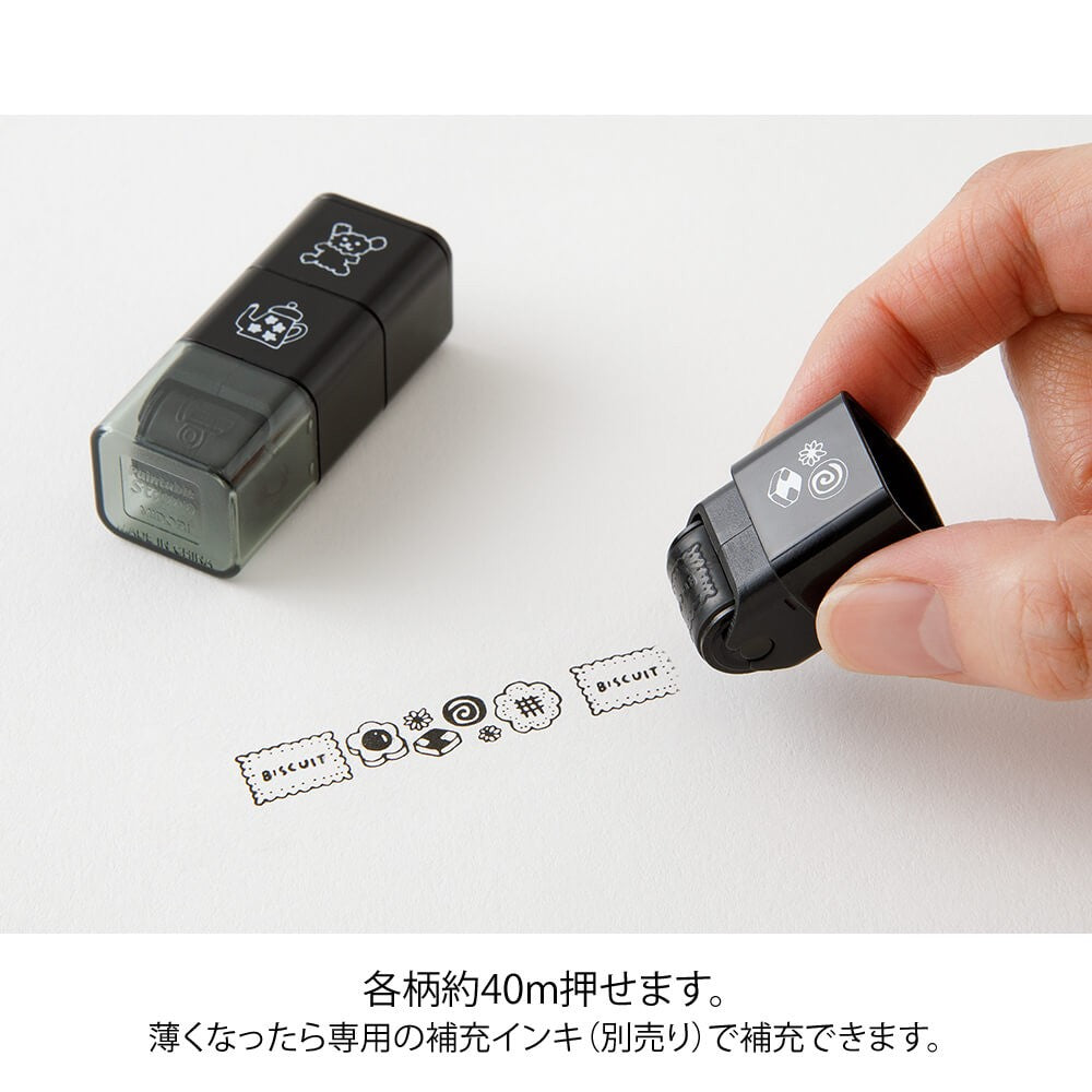 Midori Paintable Stamp Roller Motif