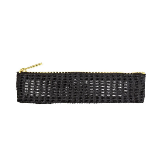 Pencil Case Black PS Pen Case Paper Code Black