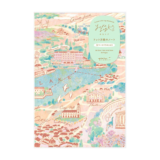 Notatnik Midori Yuru Log B6 | Podróże
