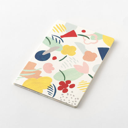 Midori Yuru Log B6 Notebook | Floral Abstraction