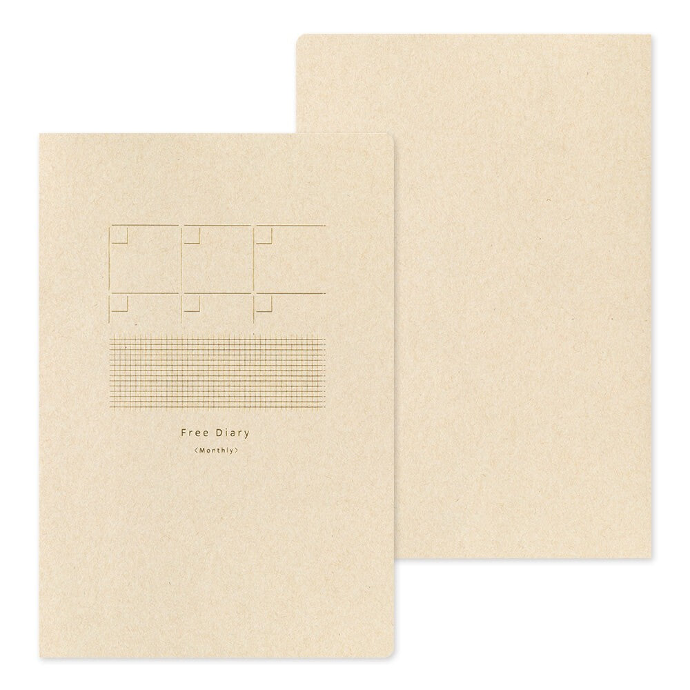 Midori Yuru Log B6 Perennial Diary | 12-Month
