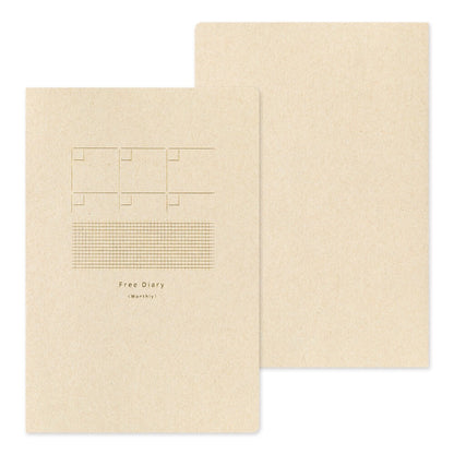 Midori Yuru Log B6 Perennial Diary | 12-Month