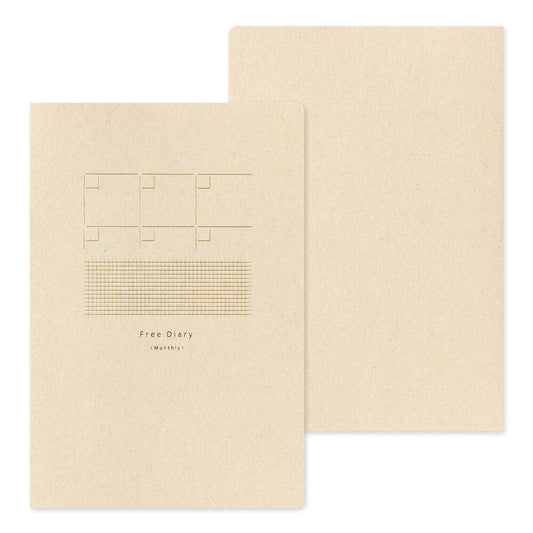 Midori Yuru Log B6 Perennial Diary | 12-Month