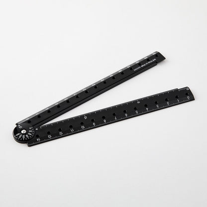 Multi Ruler 30cm Black A | Linijka wielofunkcyjna Midori