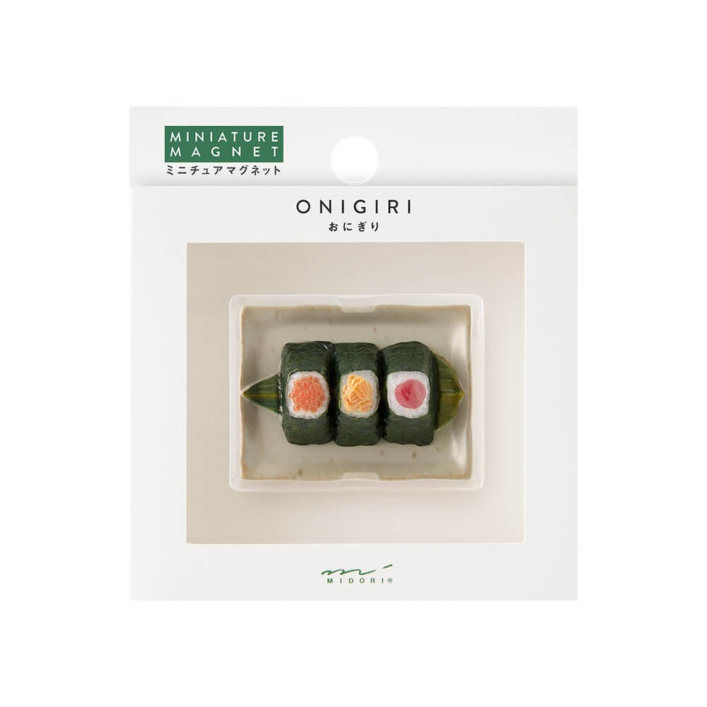 Miniaturowy magnes Midori Onigiri