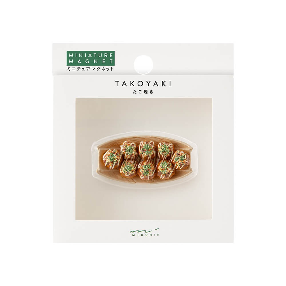 Miniaturowy magnes Midori Takoyaki