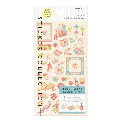 Stickers 2718 Vietnamese Motifs