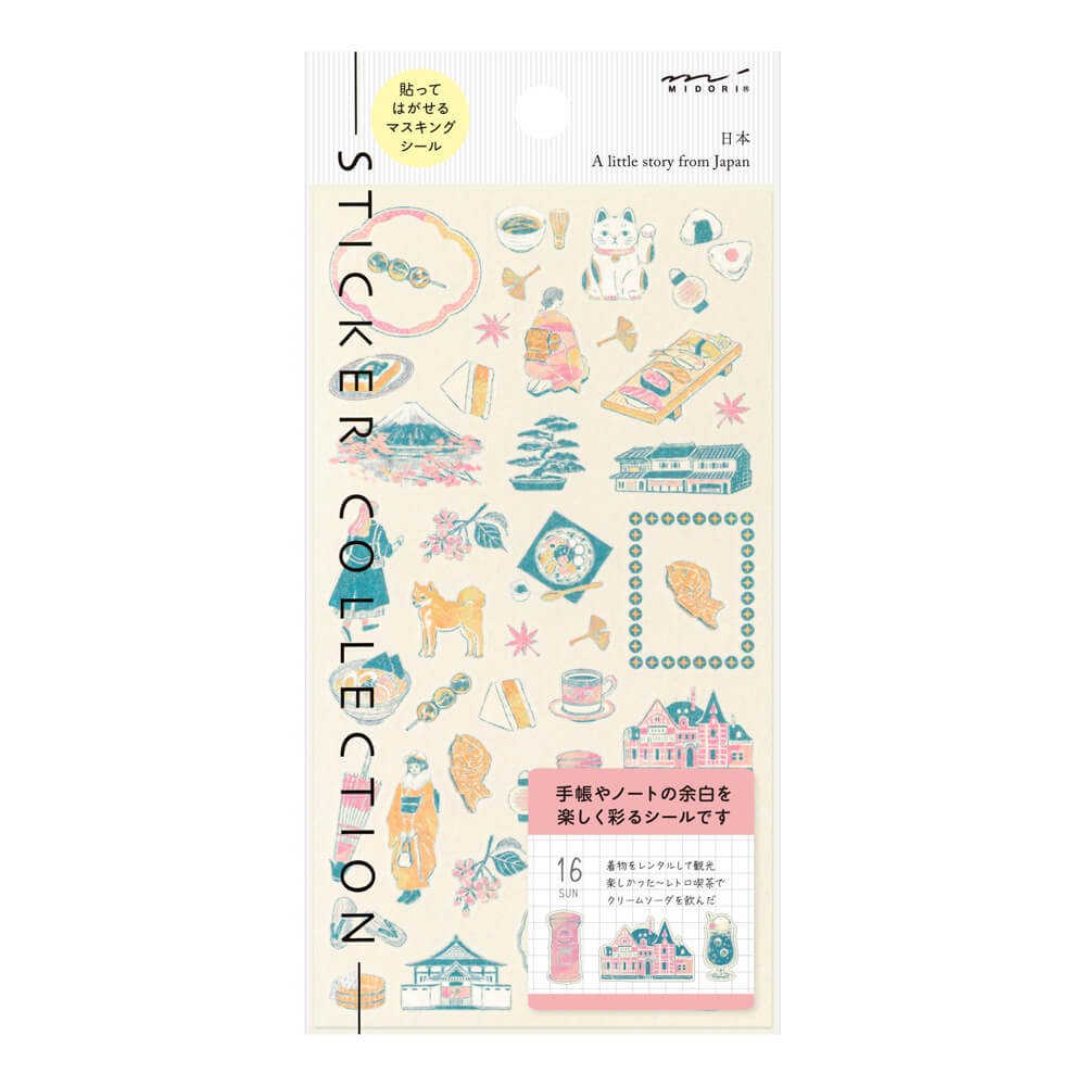 Stickers 2719 Japanese Motifs