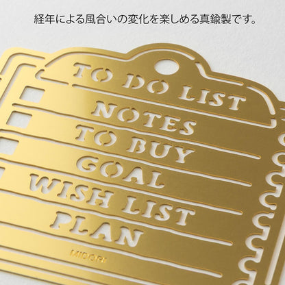Linijka Midori Notatka | Motif Template Memo