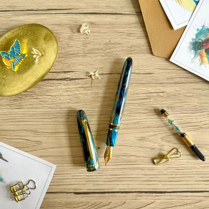 BUNGU x Esterbrook Kingfisher Fountain Pen - Limited Edition