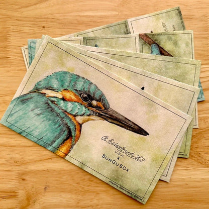 Bibułki BUNGU x Esterbrook Kingfisher