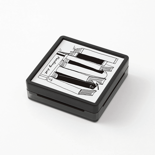 Midori Paintable Pre-inked Stamp | Books