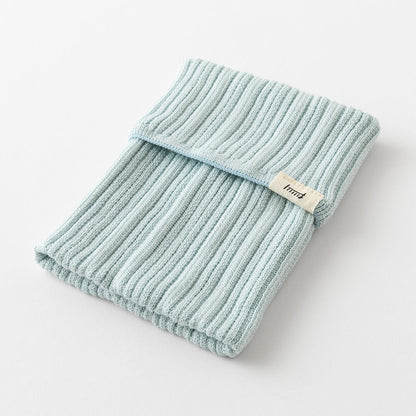 Knitted Midori HARAMAKI Notebook Sleeve | Ice Blue