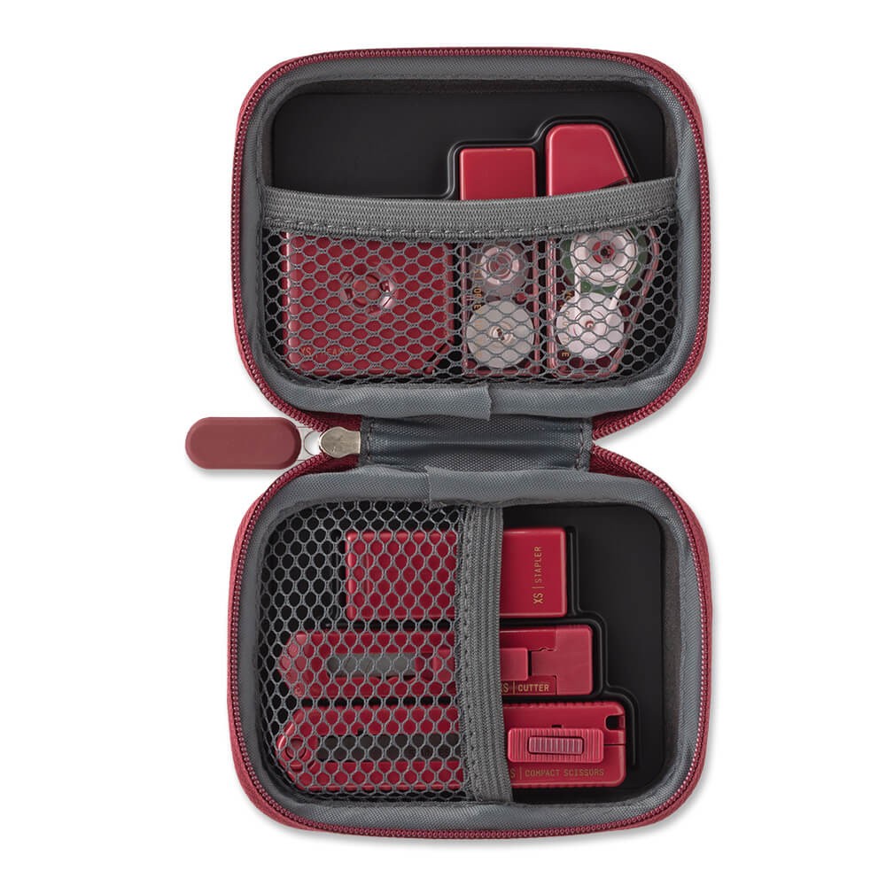 Midori XS Stationery Kit Dark Red