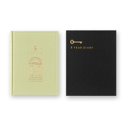 Midori 5-Year Diary Gate Mini Light Green