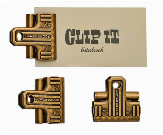 Esterbrook Eclipse Clips | Gold
