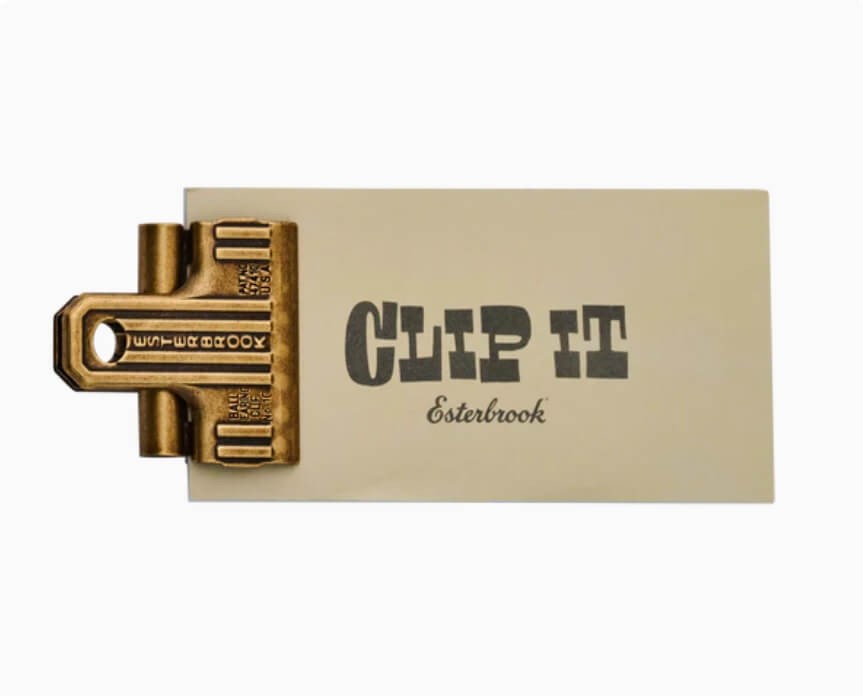 Esterbrook Eclipse Clips | Gold