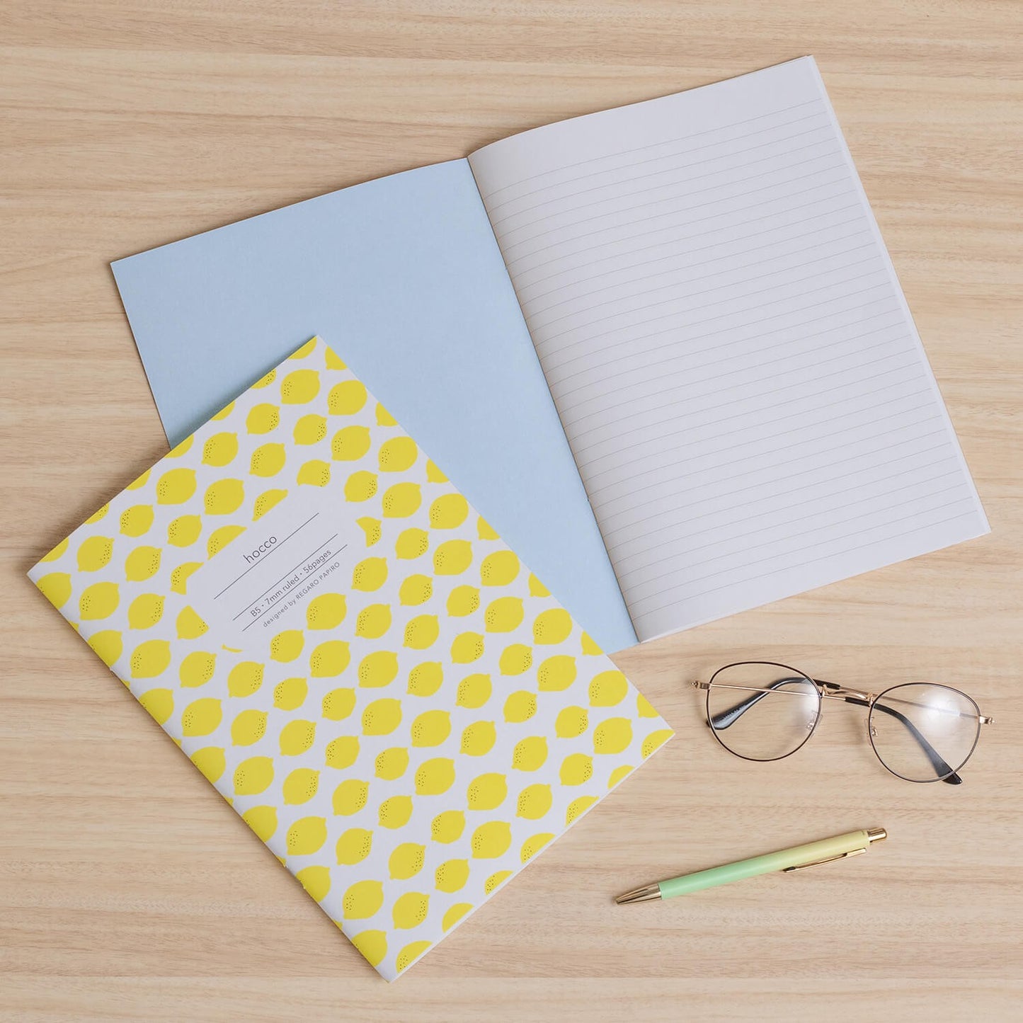 Apica Hocco Semi-B5 Lemons Notebook