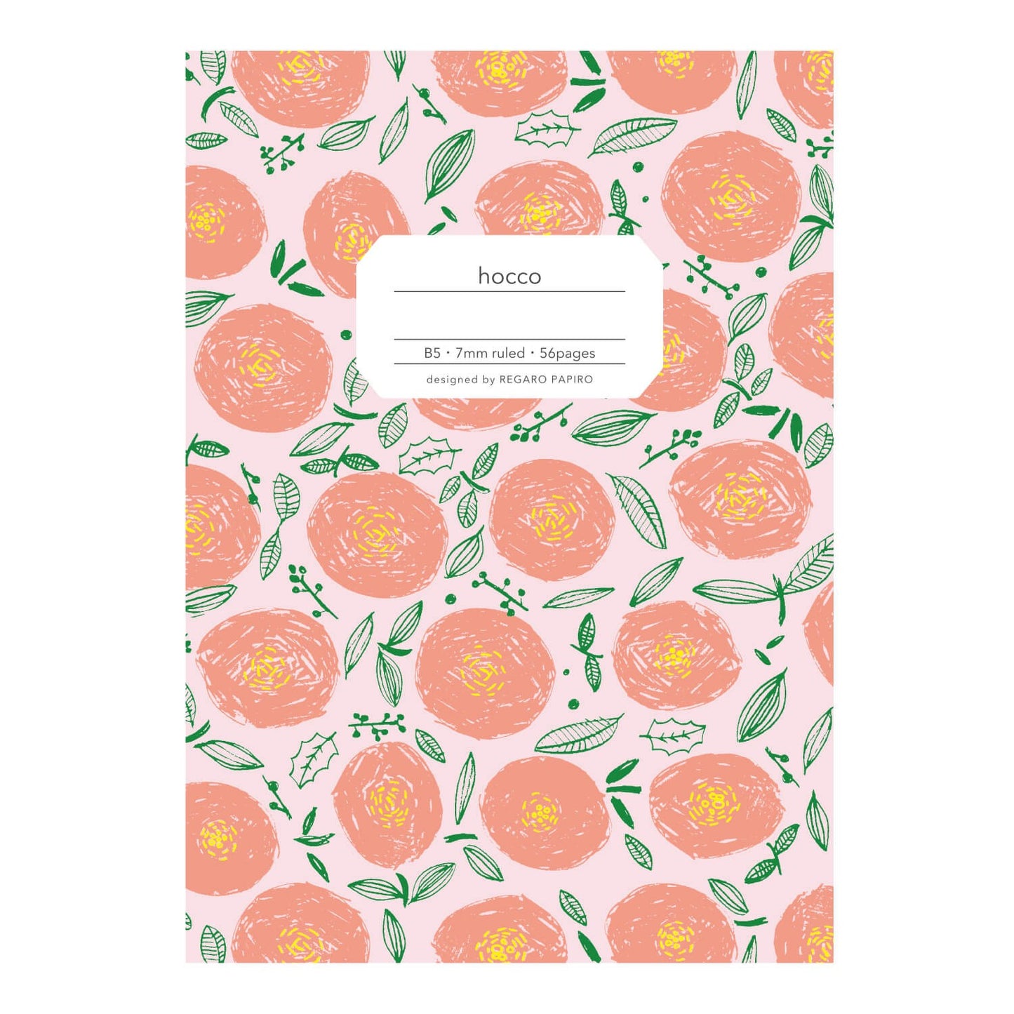 Apica hocco Semi-B5 Flowers Notebook
