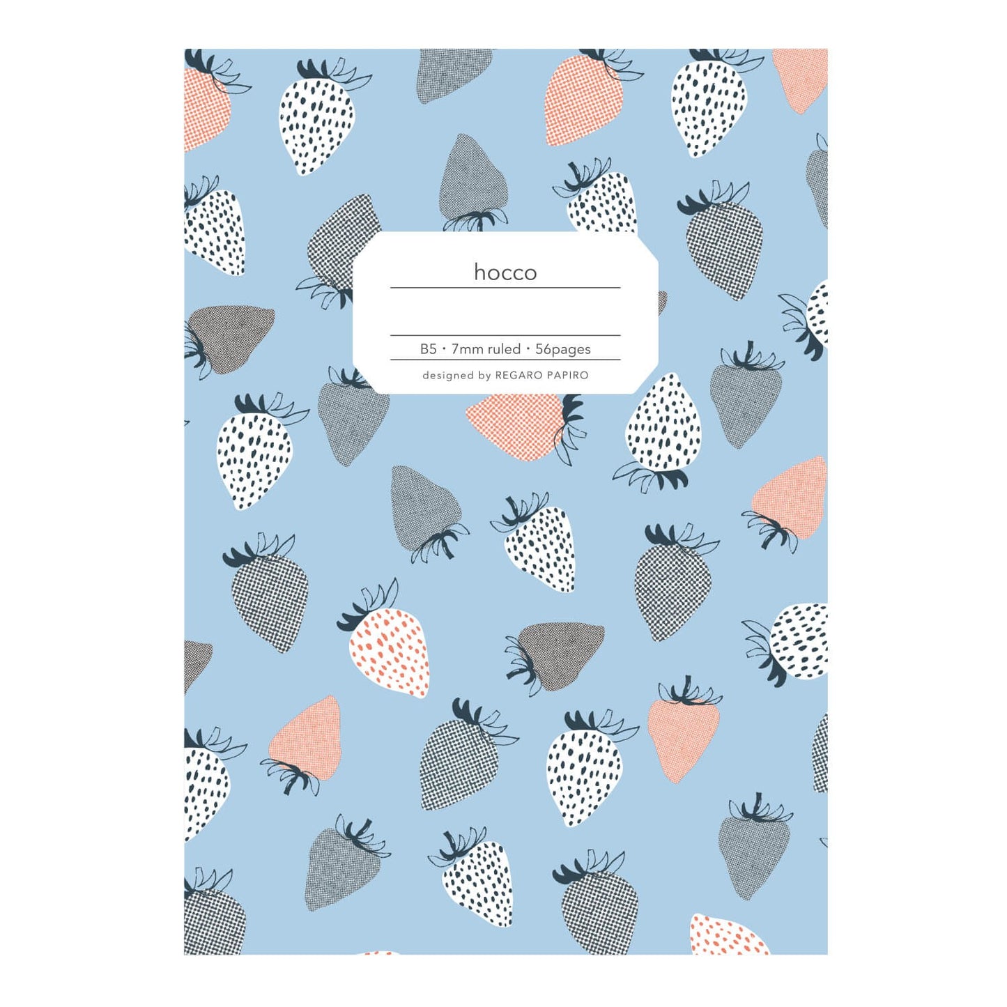 Apica hocco Semi-B5 Strawberry Notebook