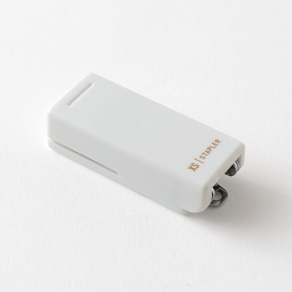 Midori XS White Paper Stapler B