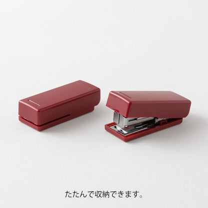 Midori XS Paper Stapler Dark Red A