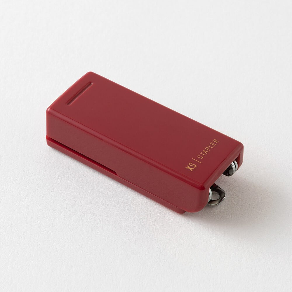 Midori XS Paper Stapler Dark Red A