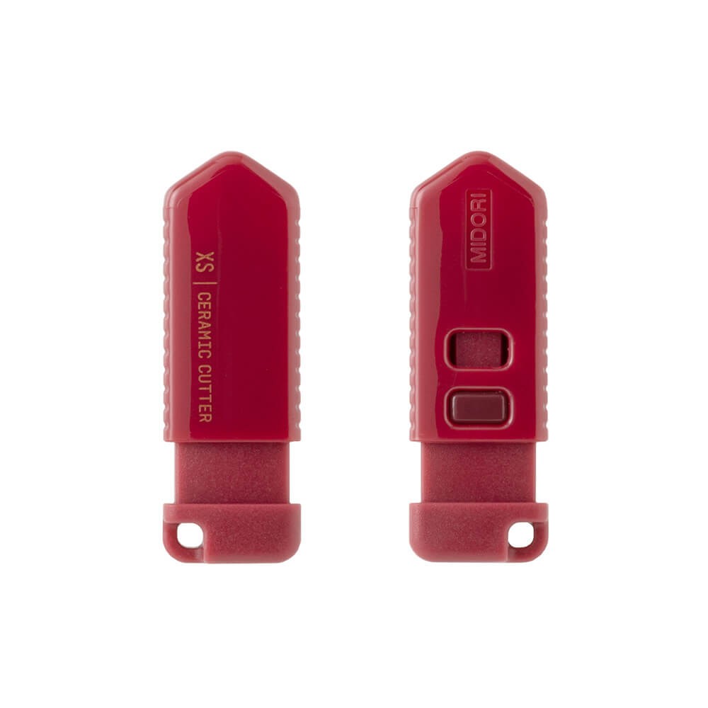 Midori XS Ceramic Cutter dark red