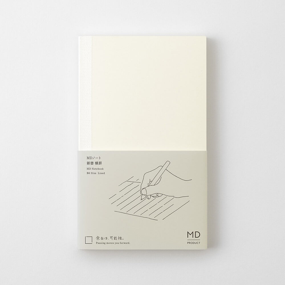 MD Notebook B6 Slim Lined