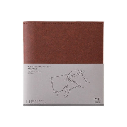 MD Notebook Hard Cover A5 Square Paper