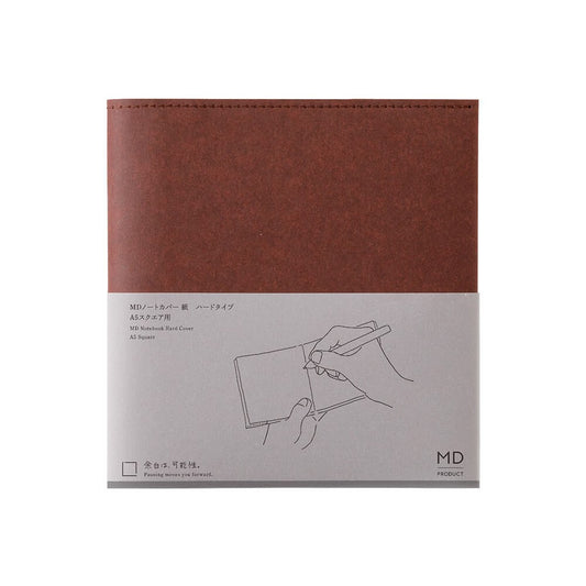 MD Notebook Hard Cover A5 Square Paper