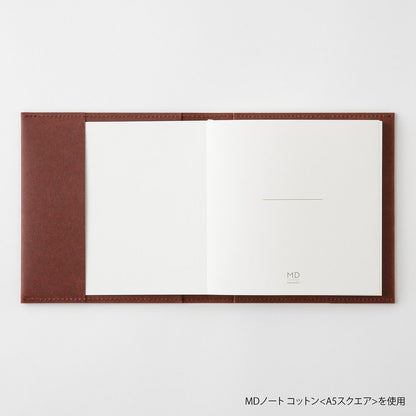 MD Notebook Hard Cover A5 Square Paper